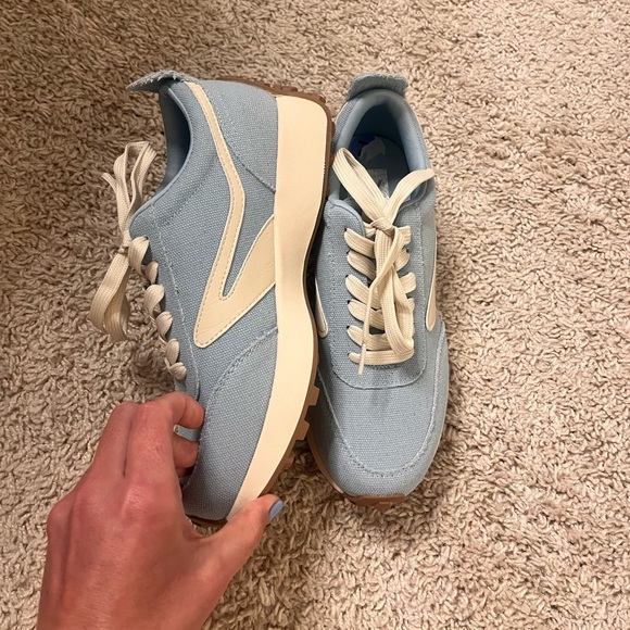 Women's Light Blue Dolce Vita Sneakers - Picture 4 of 5